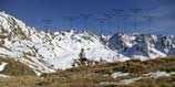 4 marzo 2007, la testata della Val Caronno visto dalla sosta panoramica alle pendici del Rodes.
